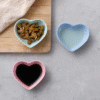 Dinnerware Mini Bowl Love Heart Shape Wheat Straw Bowls