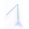 Interactive Cat Feather Teaser Wand Toy