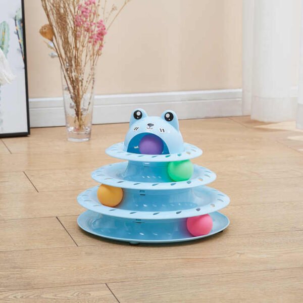 Ha9cfbab2bb754cf49dc2eda8086d3a8c6.jpg_720x720q50.jpg Interactive Cat Tower Turntable Toy